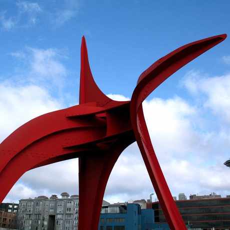 Photo of Olympic Sculpture Park in Belltown, Seattle