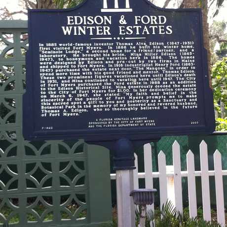 Photo of Edison and Ford Winter Estates in Fort Myers