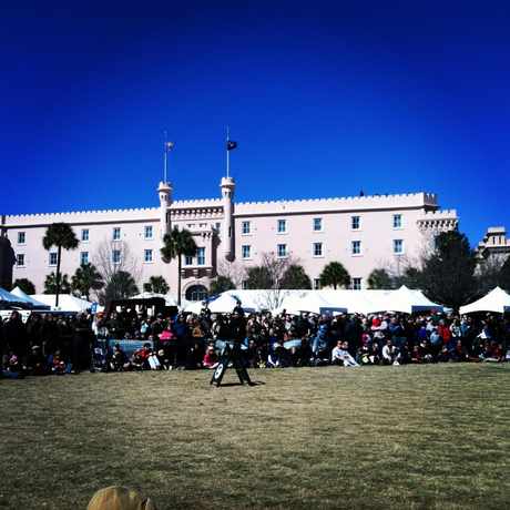 Photo of Marion Square in Charleston
