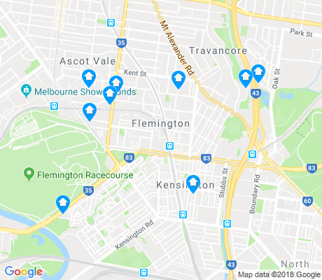 map of Flemington apartments for rent