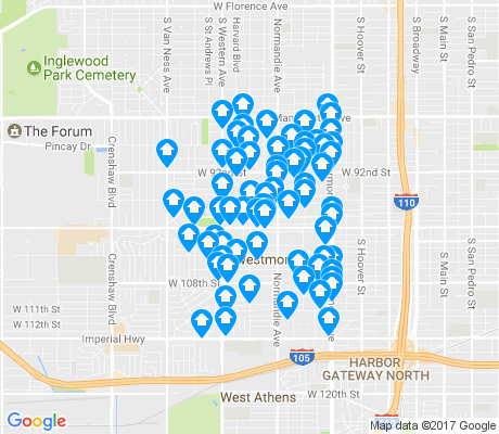 map of Westmont apartments for rent