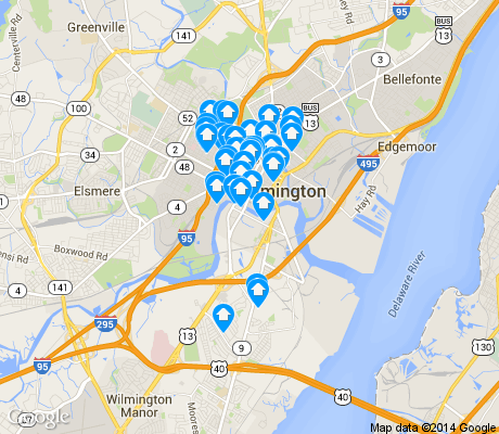 map of 19801 apartments for rent