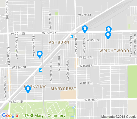 map of Ashburn apartments for rent