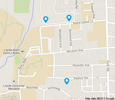 map of Radnor-Winston apartments for rent