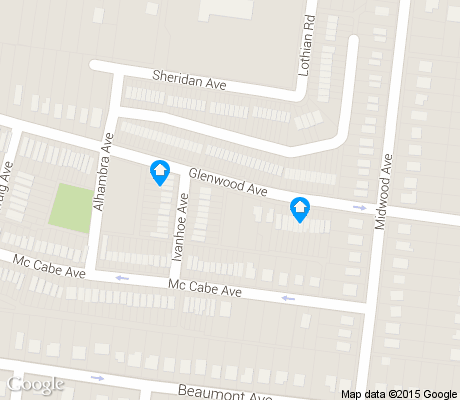 map of Woodbourne-McCabe apartments for rent