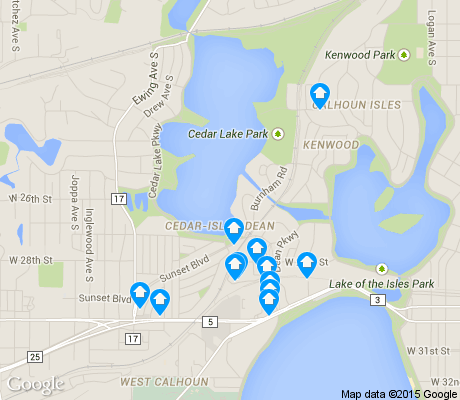 map of Cedar-Isles-Dean apartments for rent