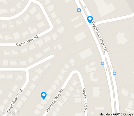 map of Arroyo del Oso North apartments for rent