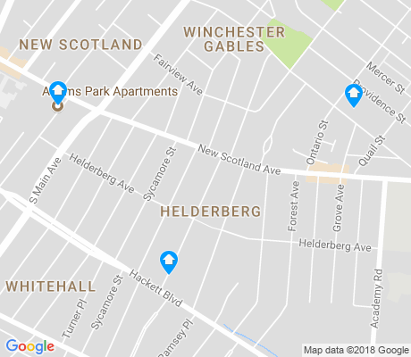 map of Helderberg apartments for rent