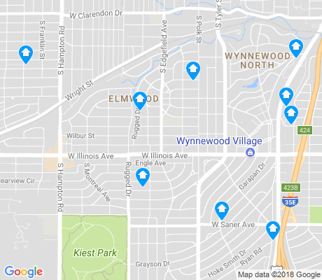 map of 75224 apartments for rent