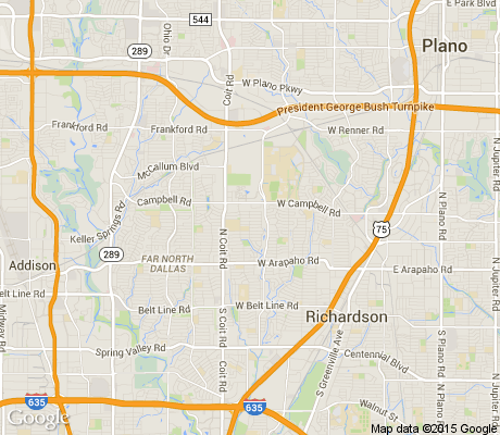 map of J. J. Pearce apartments for rent