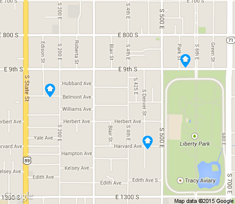 map of Central City-Liberty Wells apartments for rent