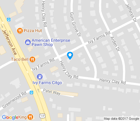 map of Brentwood apartments for rent