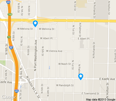 map of Williamsburg apartments for rent