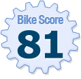 Bike Score of 1260 Cleveland St, Clearwater, FL
