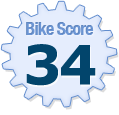 Bike Score of 1322 A Q Cir, Springdale, AR