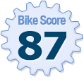 Bike Score of 875 MASSACHUSETTS AVE, INDIANAPOLIS, IN