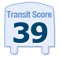 Transit Score of 1030-1032 Dayton St, Aurora, CO