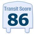 Transit Score of 1045 CAPP STREET, SAN FRANCISCO, CA