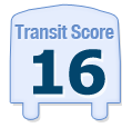 Transit Score of 10450 Methow Pl, Eagle River, AK