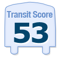 Transit Score of 1133 E WASHINGTON ST, INDIANAPOLIS, IN