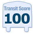 Transit Score of 133 PITT STREET, NEW YORK, NY