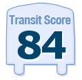 Transit Score of 1633 Valencia St, San Francisco, CA