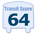 Transit Score of 3200 WEST TEMPLE STREET, LOS ANGELES, CA
