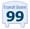 Transit Score of 401 ROSE STREET, SAN FRANCISCO, CA