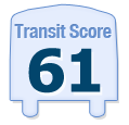 Transit Score of 4527 HIAWATHA AVENUE SOUTH, MINNEAPOLIS, MN