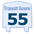 Transit Score of 50 SHELBY STREET, INDIANAPOLIS, IN