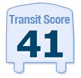 Transit Score of 555 98th Ave, Oakland, CA