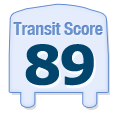 Transit Score of 555 NEREID AVENUE, BRONX, NY