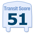 Transit Score of 670 LEIGH AVE, SAN JOSE, CA