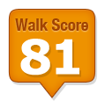 Walk Score of 1733 N MERIDIAN ST, INDIANAPOLIS, IN