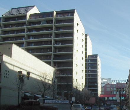 63-C The Promenade Apartments - ? New fi tness facilities? Many beautifully renovated suites? New laundry facilities? Large balconies? Covered skywalk? Underground parking? Seasonal pool