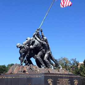 Photo of US Marine Corps War Memorial