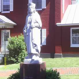 Photo of Saint Alban sculpture