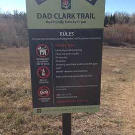 Photo of Dad Clark Trail