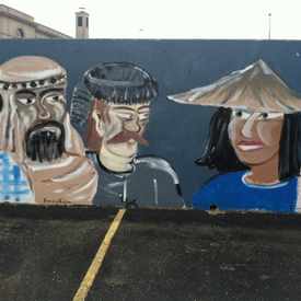 Photo of Face wall -4