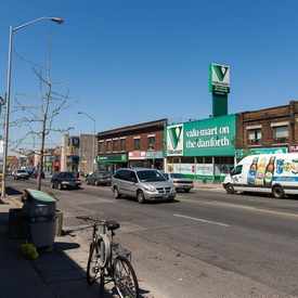 Photo of Danforth and Woodbine