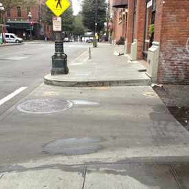 Photo of No ADA Access