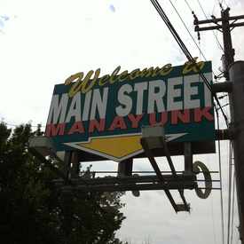 Photo of Manayunk Welcome Sign