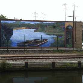 Photo of Canal Mural