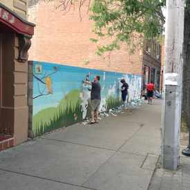 Photo of Short vine Mural Wall