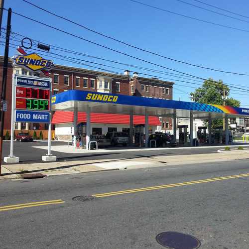 photo of #brewerytown Sunoco Gas Station at 3220 Cecil B. Moore Avenue Philadelphia PA 19121