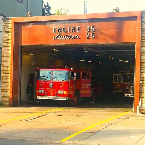 photo of Engine 35, Ladder 25, #eastfalls at 3737 Midvale Avenue Philadelphia PA 19129