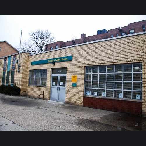 photo of Sheepshead Bay Public Library at 2636 East 14th Street Brooklyn NY 11235