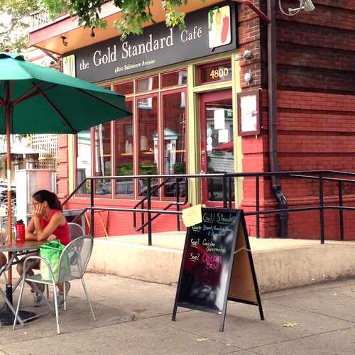 photo of The Gold Standard Cafe at 4804 Baltimore Avenue Philadelphia PA 19143
