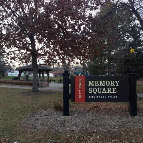 photo of Memory Square Park at 801 Grant Avenue Louisville CO 80027