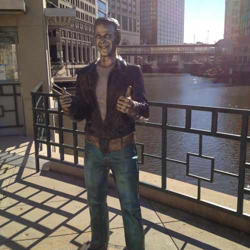 photo of The Bronze Fonz at 144 East Wells Street Milwaukee WI 53202